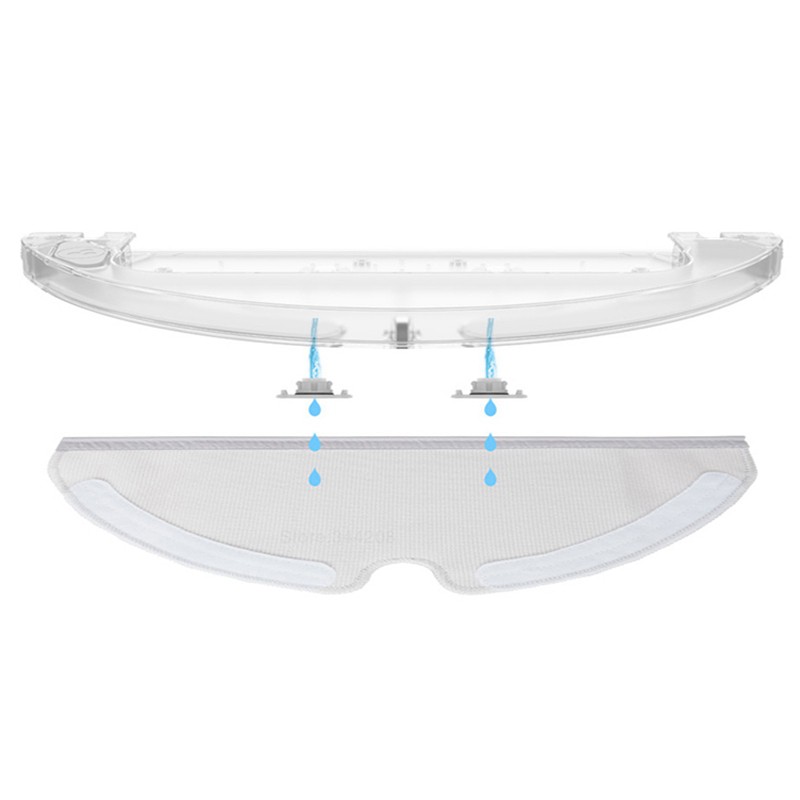 Set Chổi Cọ 16 Món Thay Thế Cho Máy Hút Bụi Xiaomi Roborock S5 Max S50 S6