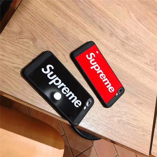 Ốp Supreme đen đỏ