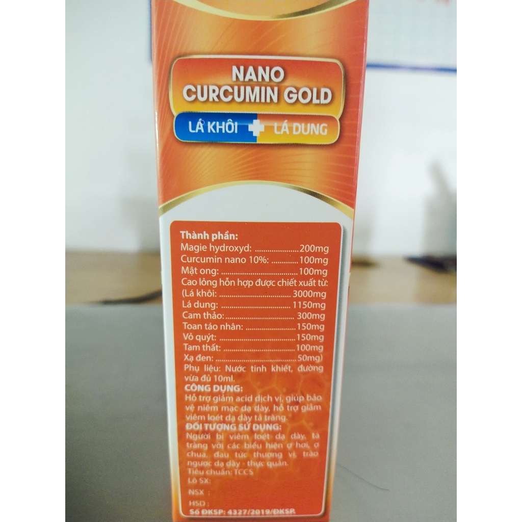 ✅ Dạ Dày Nano Curcumin - Viện Y Học Dân Tộc Việt Nam [Chính Hãng] ✅ Chuyên trào ngược viêm loét dạ dày tá tràng ợ hơi