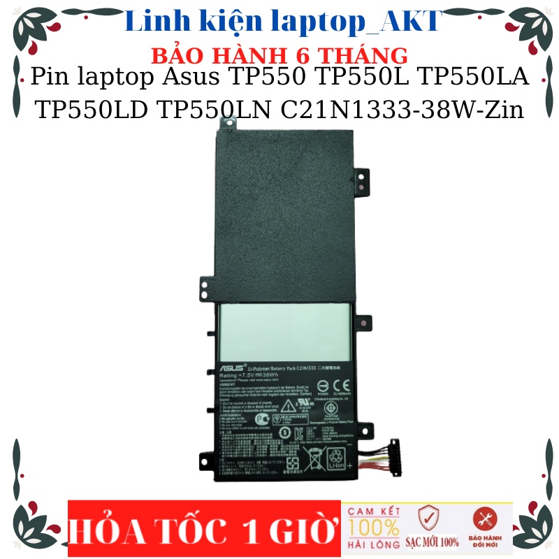 Pin laptop Asus TP550 TP550L TP550LA TP550LD TP550LN C21N1333 - 38W