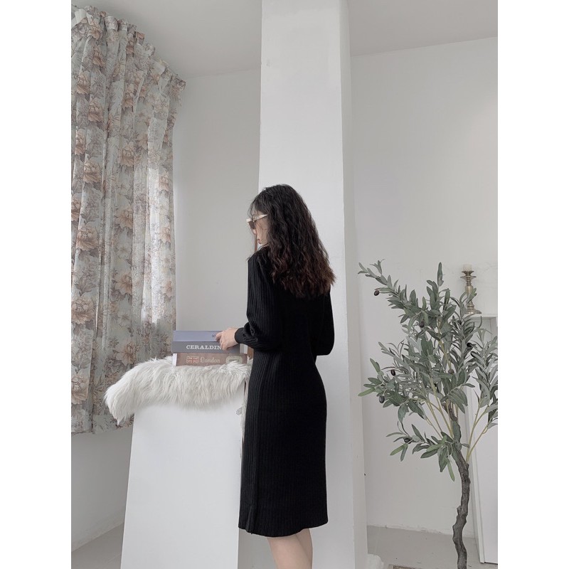 VÁY LEN SUÔNG TAY BỒNG | BigBuy360 - bigbuy360.vn