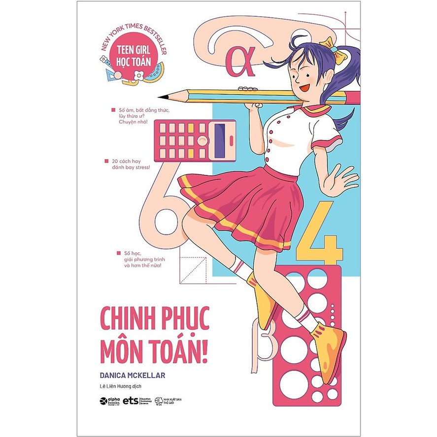 Sách - Teen girl học toán: Kiss My Math- Chinh phục môn toán