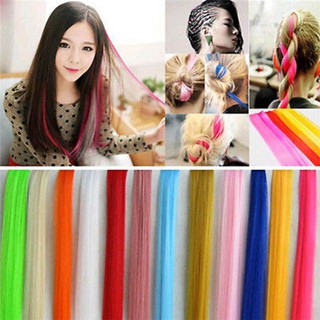 Mối nối tóc nhuộm đầy màu sắc