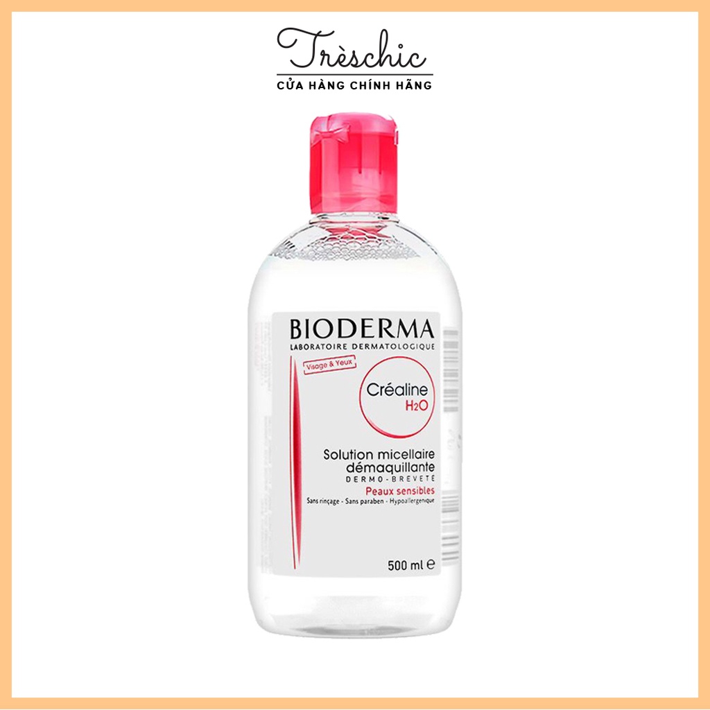 Nước tẩy trang Bioderma H2O hồng dành cho da nhạy cảm | BigBuy360 - bigbuy360.vn