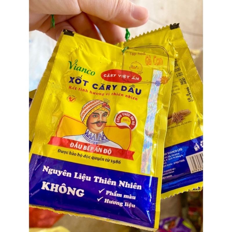 Xốt cà ri dầu Vianco gói 18g