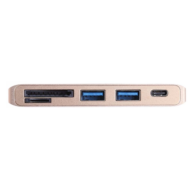 Bộ Hub Hai Cổng USB 3 0 3 0 Bằng Hợp Kim Nhôm Thông Dụng Cho PC