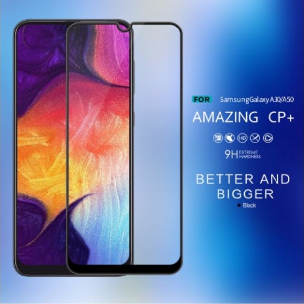 Kính Cường Lực Nillkin CP+ Cho Samsung A30/A50/A20 2019/ A50S/ A30S Full màn hình chính hãng