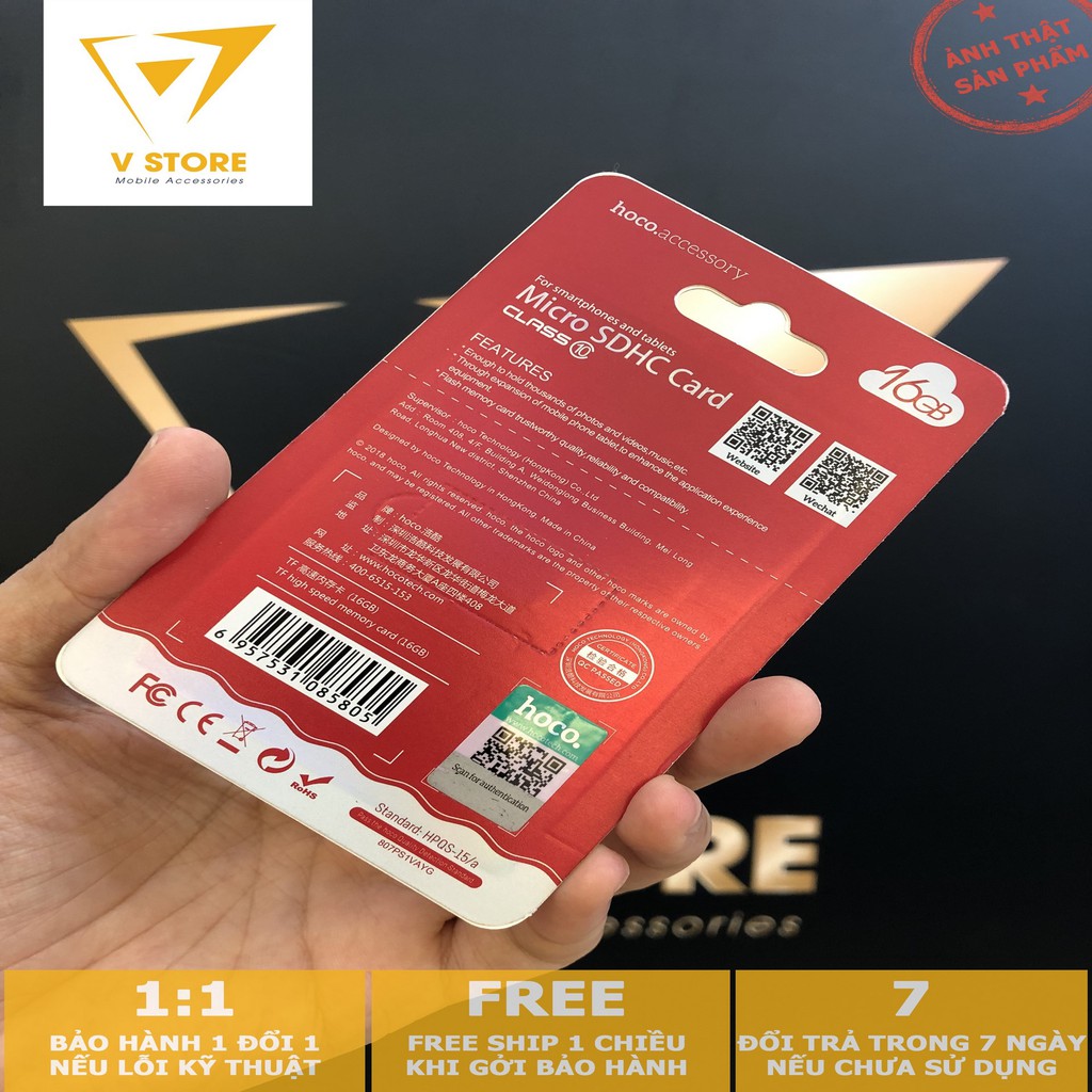 THẺ NHỚ MICRO SD HOCO - CLASS 10 - XANH BIỂN(64GB), VÀNG(32GB), ĐỎ(16GB) [HOCO ĐÀ NẴNG] | BigBuy360 - bigbuy360.vn