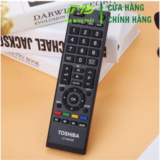 Điều khiển TV TOSHIBA các dòng LCD, LED.Tặng đôi pin