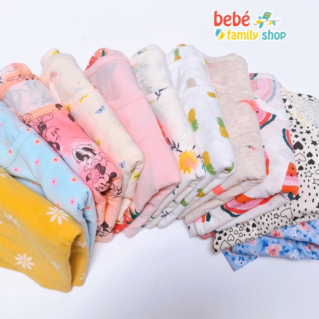 [Mẫu số 7-12] Đồ bộ dài bé gái/ Đồ bộ dài tay bé gái bèo vai/ Bộ quần áo dài tay bé gái cotton - SGF - bebefamilyshop