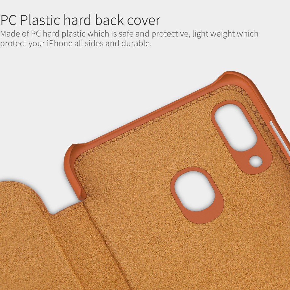 BAO DA SAMSUNG GALAXY A30 - A20 NILLKIN QIN CHÍNH HÃNG [NEW SALEOFF] | BigBuy360 - bigbuy360.vn