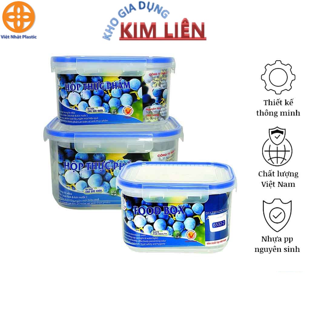Bộ hộp đựng thực phẩm VIỆT NHẬT