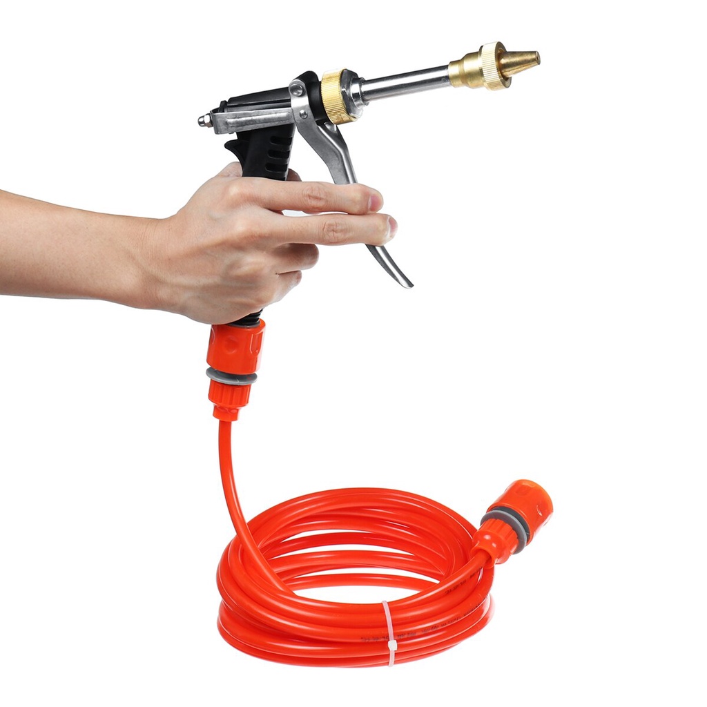 Máy rửa xe ô tô 12V  Máy rửa xe hơi di động - cắm tẩu sạc ô tô