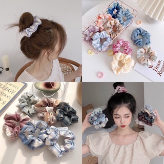 Dây cột tóc, buôc tóc vải với chất liệu vải lụa nhẹ nhàng trẻ trung xinh xắn dễ thương dễ sử dụng dễ phối quần áo