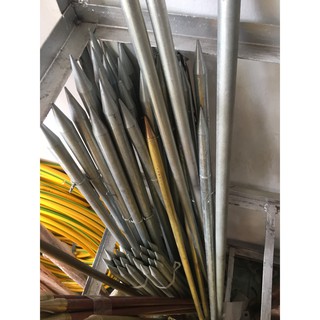 Cọc tiếp địa mạ kẽm D16 dài 1m