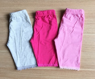Quần thun lửng ôm bé gái 8-25kg
