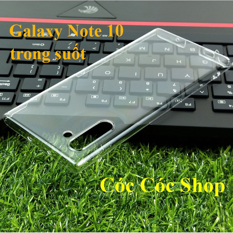 Ốp lưng Sam sung Note 10/ Note 10 plus/ Note 10 Lite nhựa CỨNG TRONG SUỐT/ CỨNG NHÁM MỜ | BigBuy360 - bigbuy360.vn