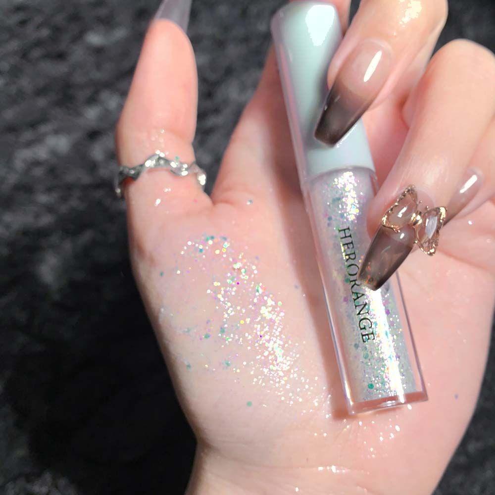 Nhũ Mắt Lấp Lánh Lâu Phai Nhiều Màu Sắc Thời Trang Tùy Chọn|Phấn Mắt Dạng Lỏng Ánh Nhũ Lấp Lánh Thời Trang