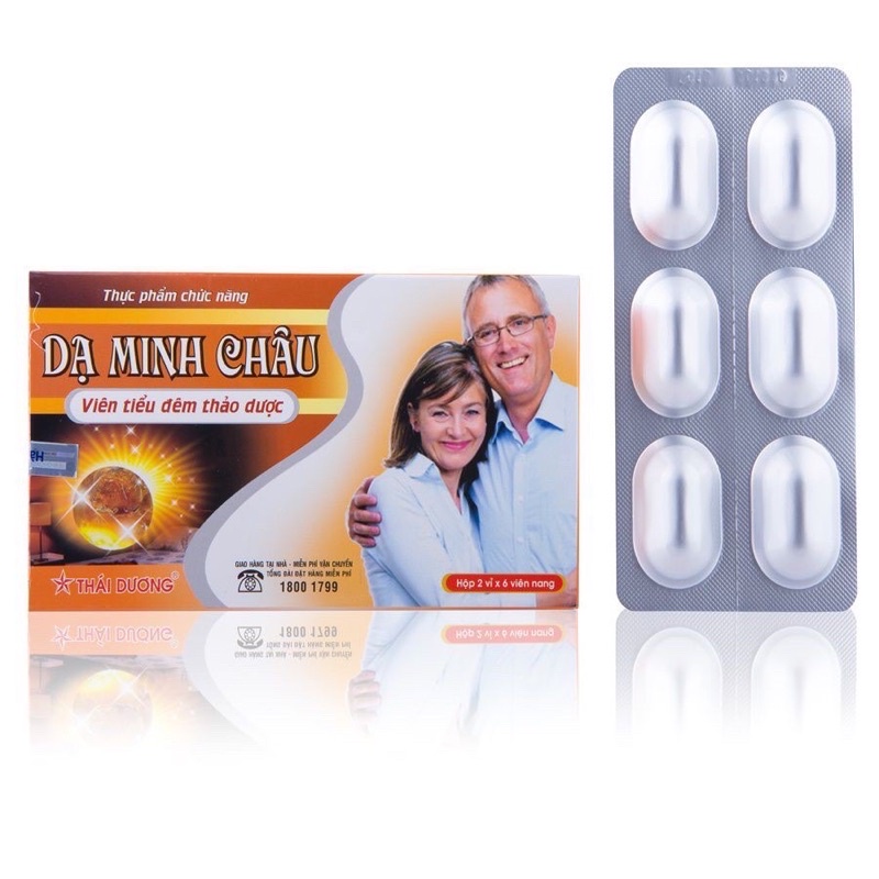 Viên Tiểu Đêm DẠ MINH CHÂU Hộp 30 viên