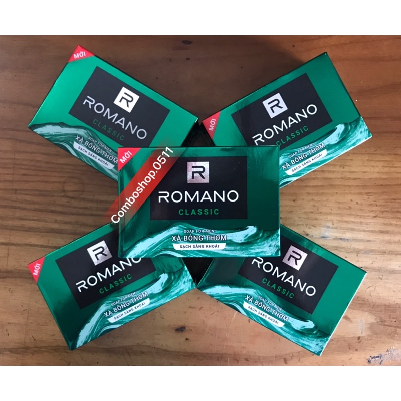 Xà bông Romano 90g xà bông thơm sạch sảng khoái