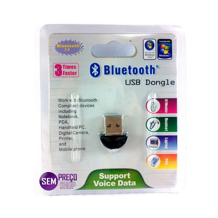 USB BLUETOOTH 2.0 DONGLE CHO MÁY TÍNH, LAPTOP | BigBuy360 - bigbuy360.vn