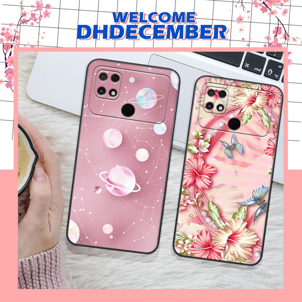 Ốp lưng Xiaomi POCO C40 / REDMI 10C / BẢO VỆ CAMERA in hình hoa xinh xắn, hiện đại , thời trang ,phong cách