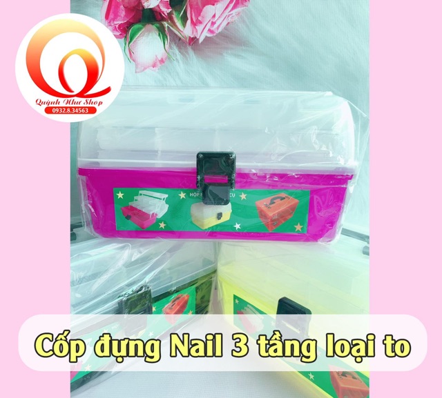 Cốp đựng Nail siêu to giá rẻ