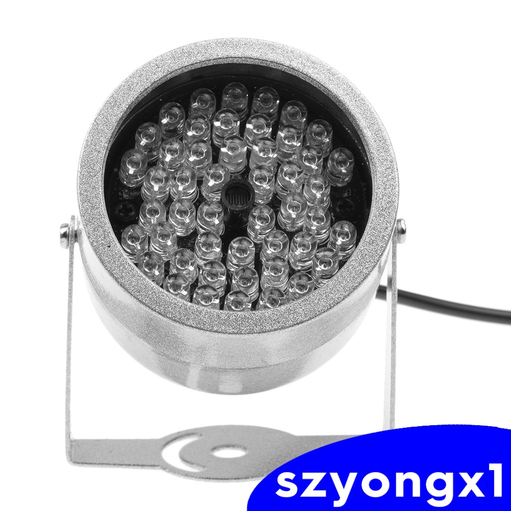 Đèn Led Hồng Ngoại 48 Bóng Hỗ Trợ Nhìn Ban Đêm 12v