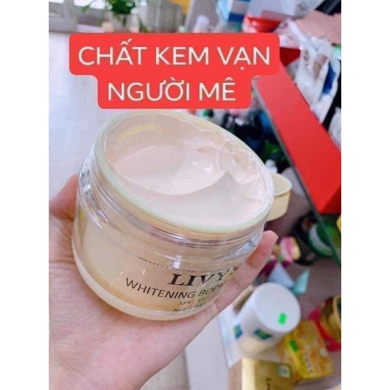 Kem dưỡng thể Livy hủ vàng 250ml Thái Lan