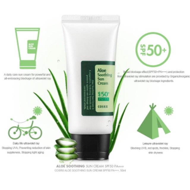 Kem chống nắng Cosrx Aloe Soothing Sun Cream SPF50 PA+++