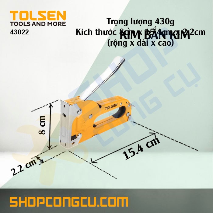 Kìm bấm ghim kim Tolsen 43022