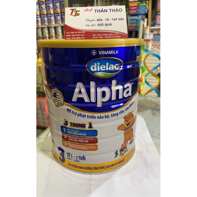 Sữa Bột Dielac Alpha Step 3-1,5kg