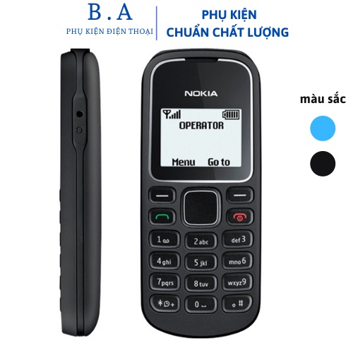 Nokia 1280, Điện thoại giá rẻ, nghe gọi loa lớn, Điện thoại nokia chính hãng có pin sạc, bảo hành 12 tháng 1 đổi 1