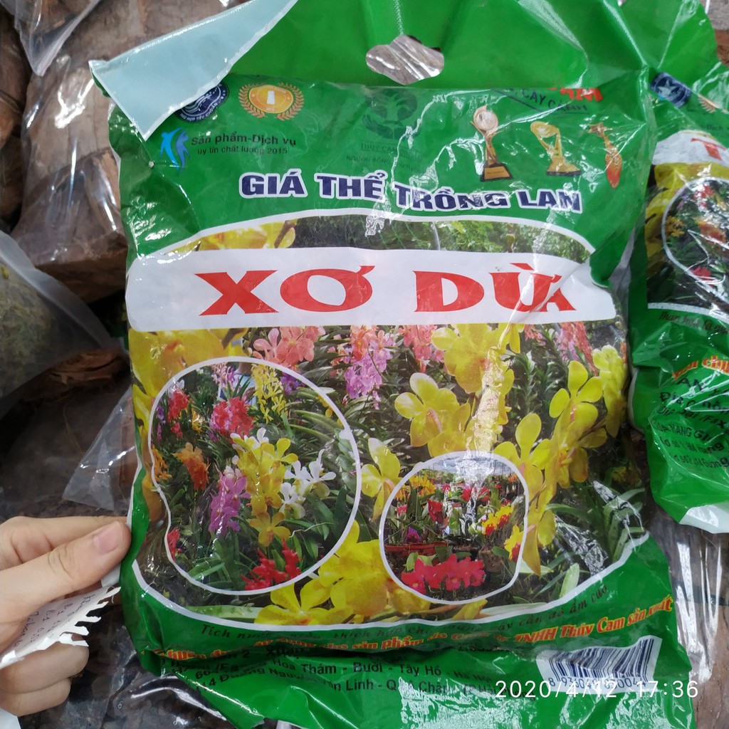 Xơ dừa miếng gói 250g