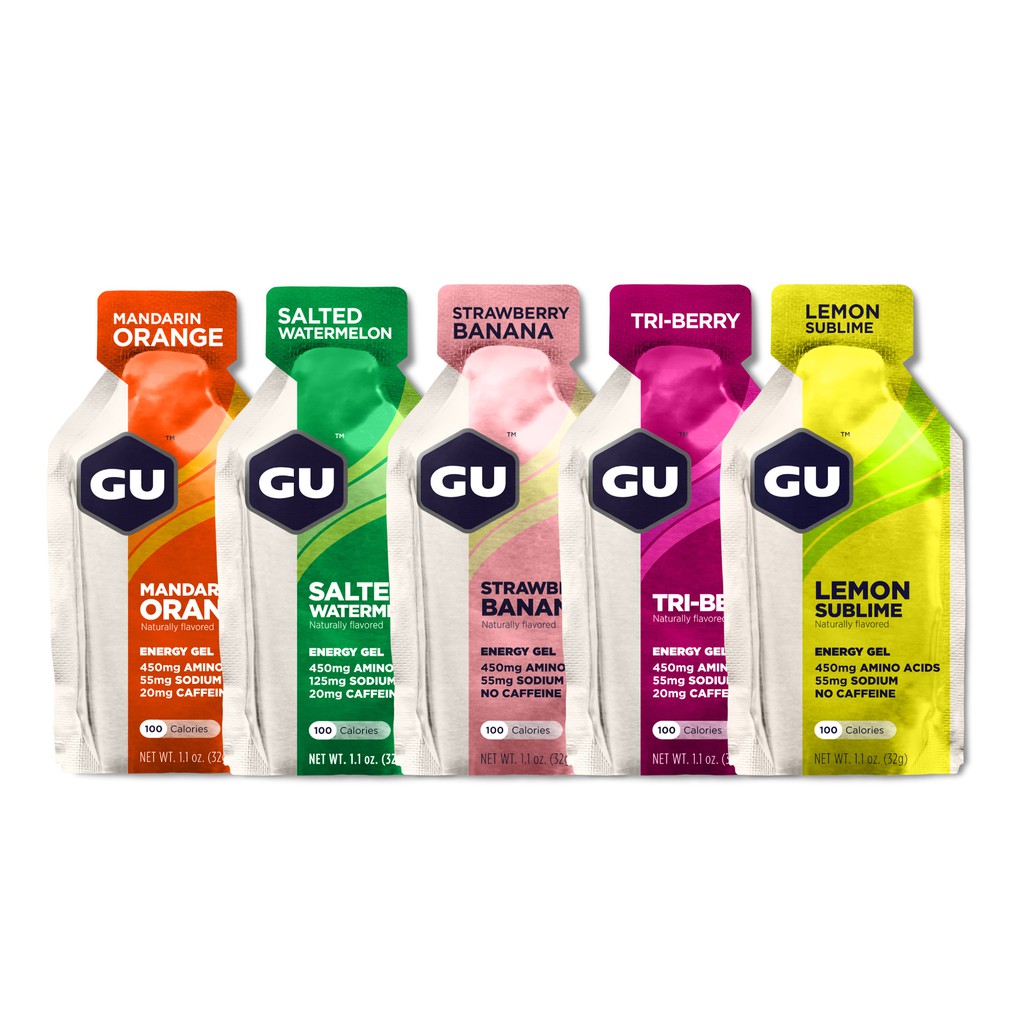 Gel Năng Lượng GU ENERGY - Bổ Sung Năng Lượng Khi Vận Động Thể Thao - Vị Trái Cây Fruit Flavor