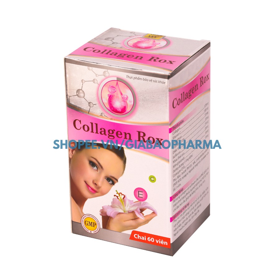 Viên uống Collagen Rox trắng da, bổ sung Collagen chống lão hóa, làm đẹp da, giảm sạm nám | BigBuy360 - bigbuy360.vn