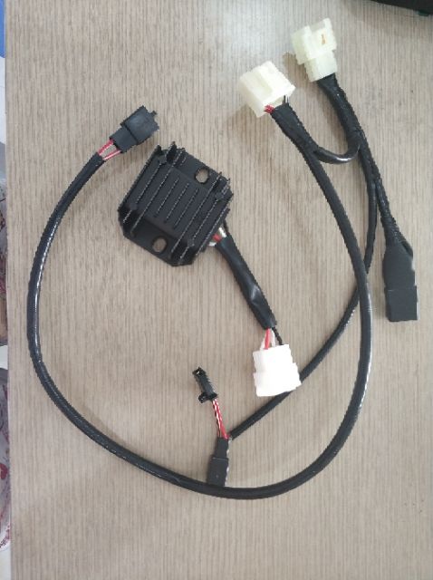 CỤC SẠC SUZUKI GD và BỘ DÂY LÊN SẠC CHUYỂN ĐIỆN BÌNH CHO EXCITER 135
