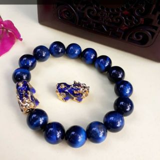 Vòng tay mix tỳ hưu đổi màu