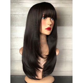 TÓC BỘ LAYER 50cm NÂU ĐEN