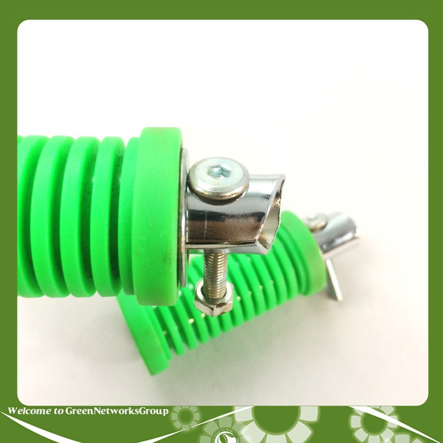 Gác chân sau cao su gắn các loại xe Greennetwork (màu xanh lá)