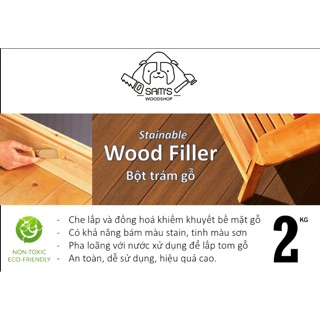 Bột trám trét gỗ Wood Filler Stainable