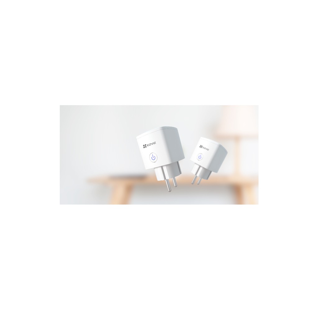Ổ Cắm Điện Thông Minh Ezviz T30-10B-EU Ổ cắm thông minh Ezviz kết nối wifi, Đo điện năng tiêu thụ New