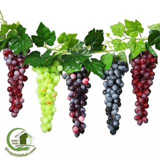 Chùm quả nho giả - trái cây giả cao cấp - Chọn loại