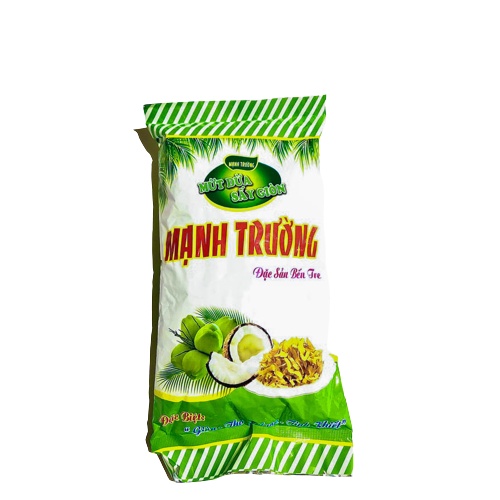 Mứt dừa sấy giòn , dừa khô Mạnh Trường đặc sản Bến Tre gói 250g