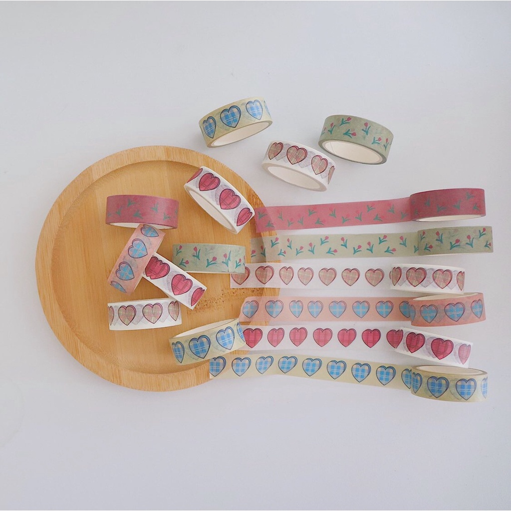 Love stickers Diary Scarpbooking DIY Decoration Washi Tape