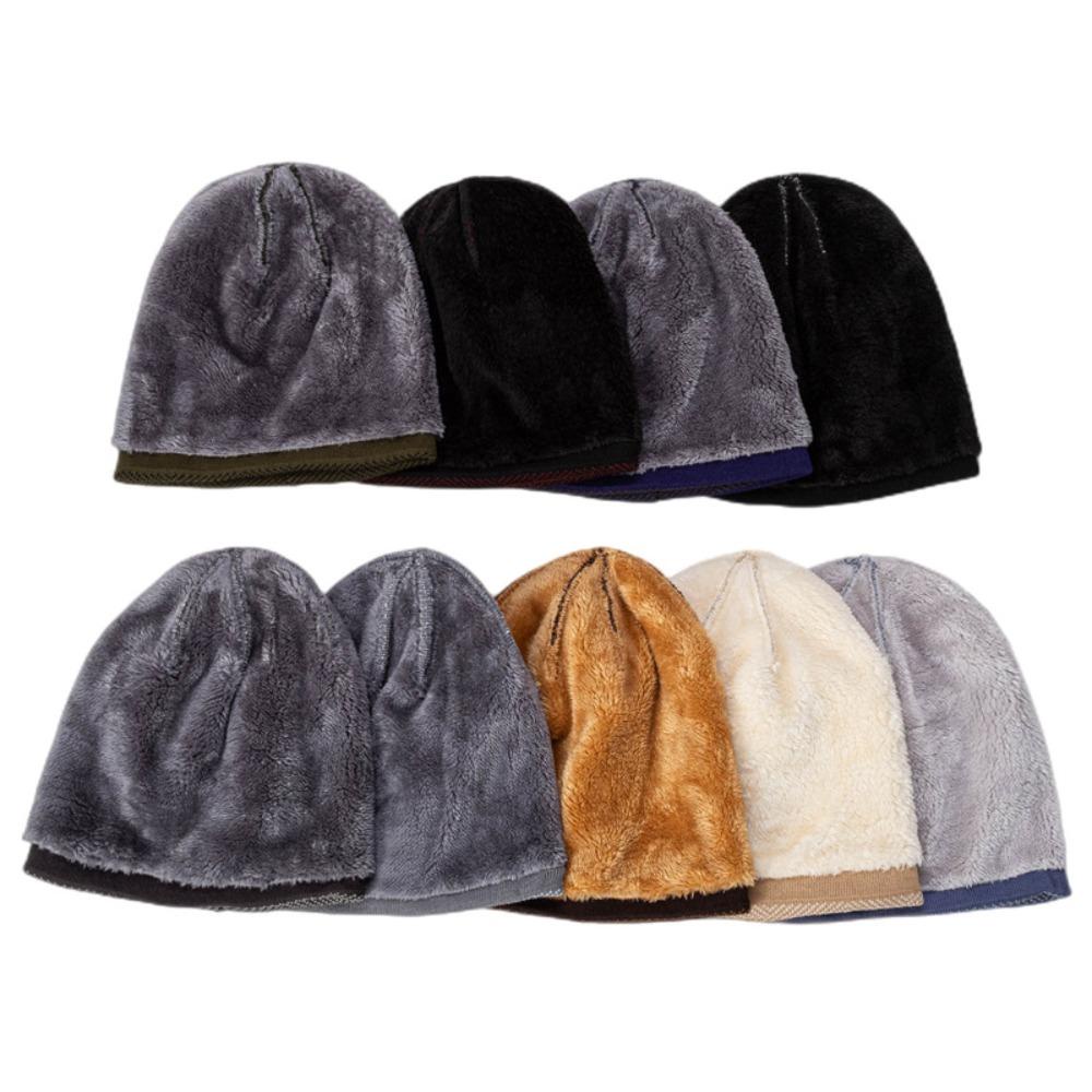 SHOUKEY Mũ Len Dày Chống Gió Giữ Ấm Cho Nam Và Nữ