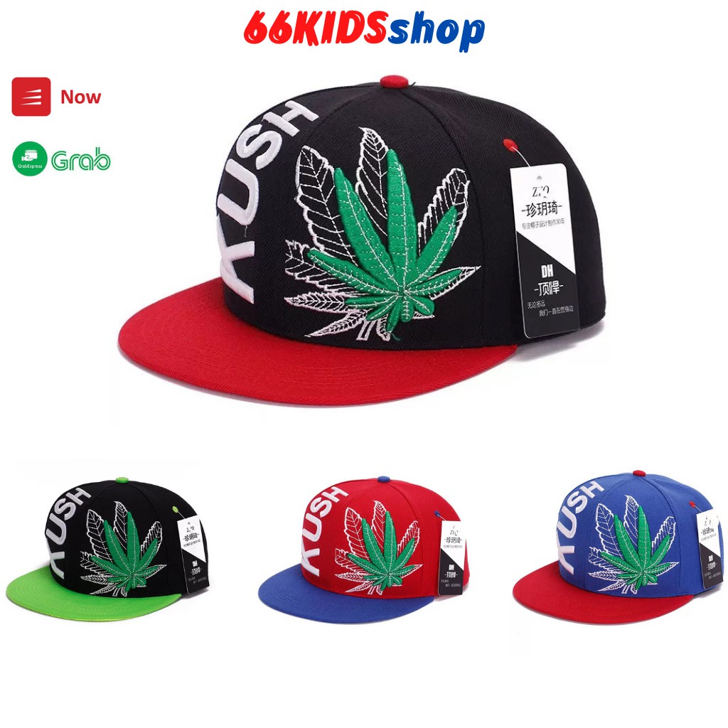 Mũ lưỡi trai hiphop thêu nổi cực đẹp thời trang cho nam và nữ 66KIDS SHOP