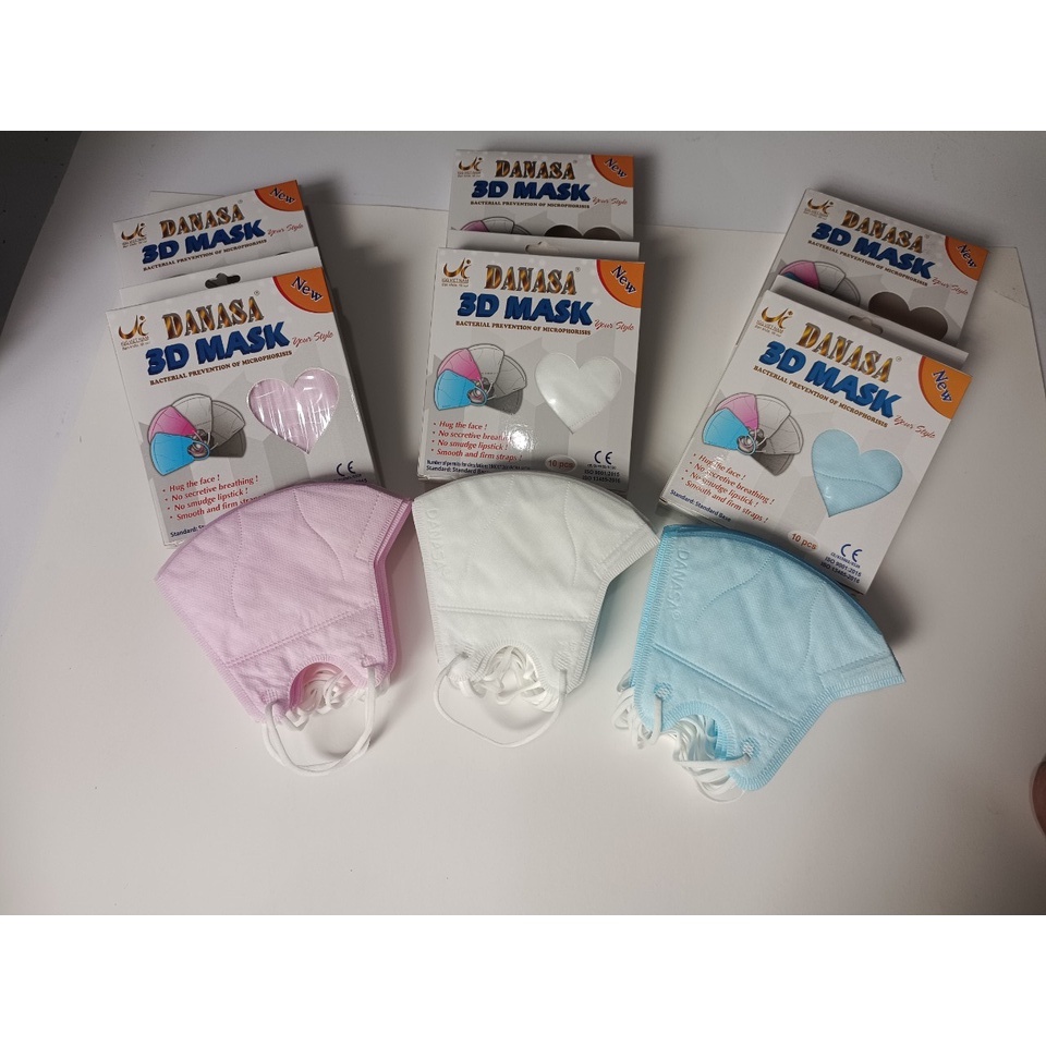 Khẩu trang 3D người lớn DANASA