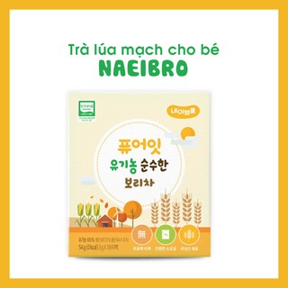 TRÀ LÚA MẠCH CHO BÉ NỘI ĐỊA HÀN QUỐC NAEBRO (Hộp 18 gói)