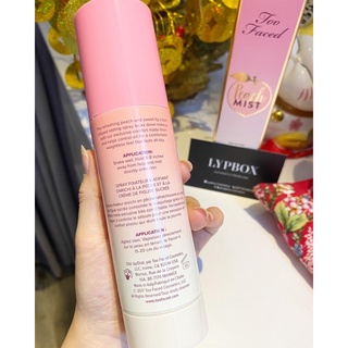 OFF 60% XỊT KHOÁ MAKE UP TOO FACED PEACH MIST